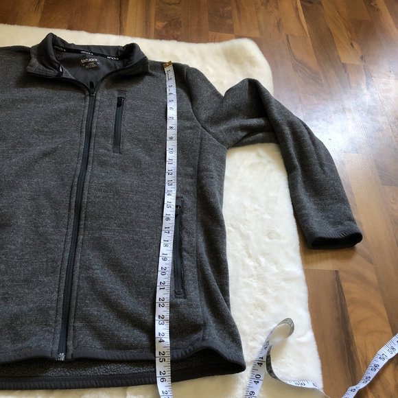 Untuckit kezoh fleece line full zip jacket size L - Picture 9 of 9